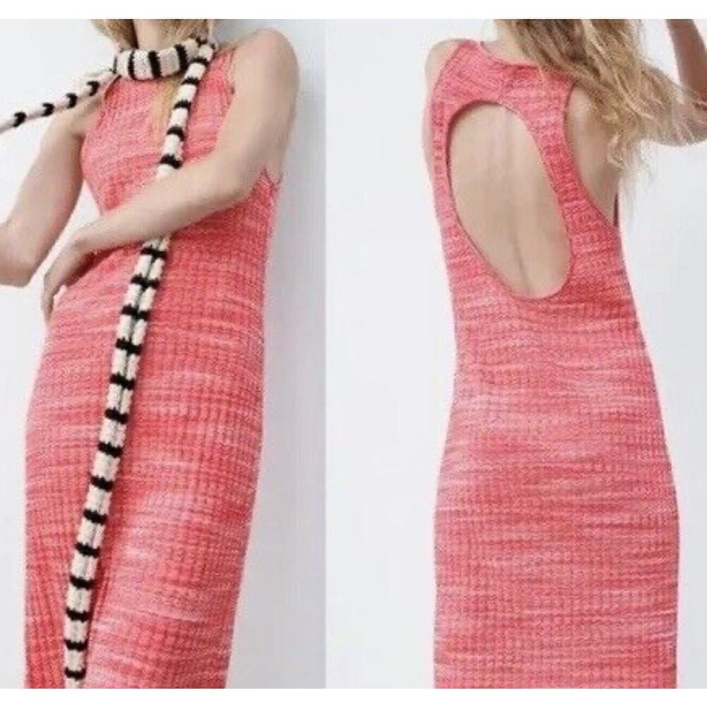 Zara Dress, Women’s Small pink, open back